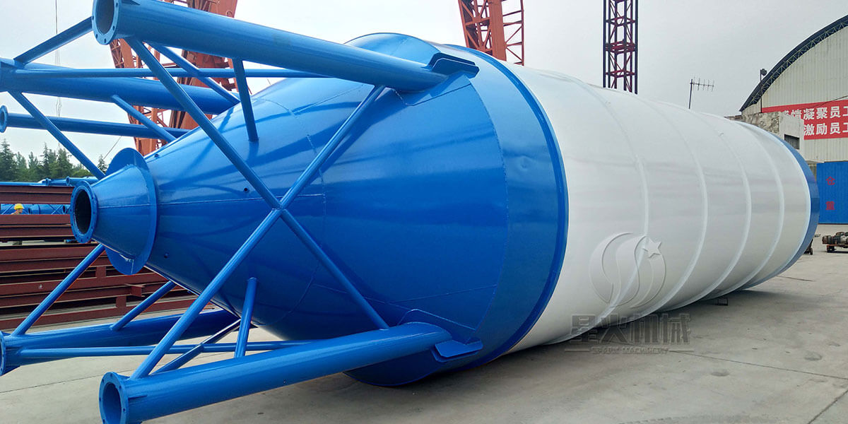 Auxiliary machinery for concrete batching plant, cement silo, screw conveyor for sale - Henan Spark