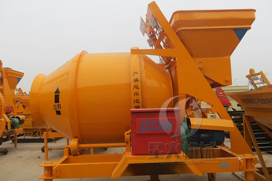 JZC-B Drum concrete mixer equipment for sale - Henan Spark