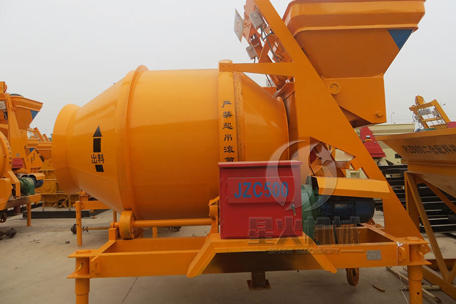 Drum concrete mixer equipment details-Henan Spark