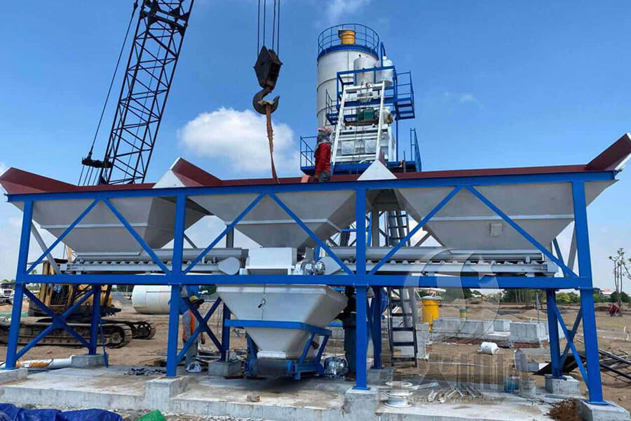 Concrete batching plant equipment manufacturer, concrete batching plant equipment display-Henan Spark