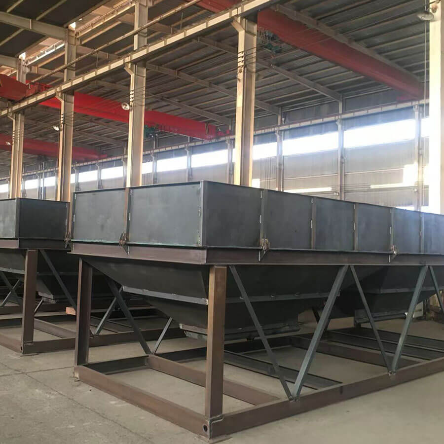 Concrete batching plant equipment manufacturer, concrete batching machine workshop display-Henan Spark
