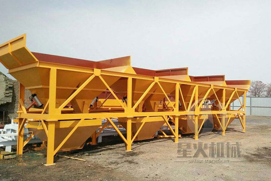 Auxiliary equipment for concrete production, aggregate batching machine equipment for sale - Henan Spark