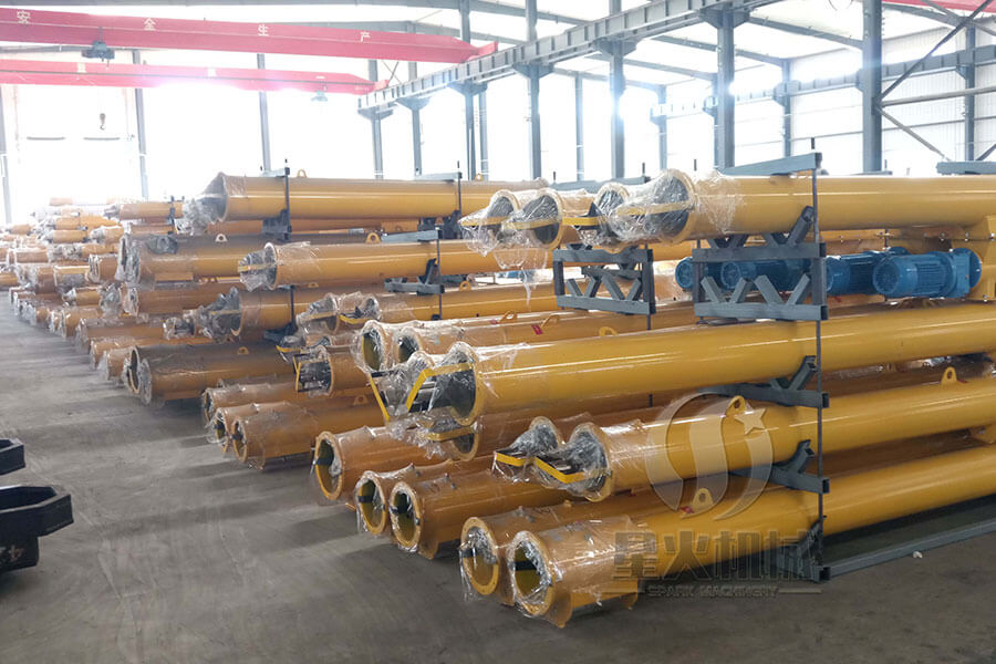 Auxiliary equipment for concrete production, screw conveyor equipment for sale - Henan Spark