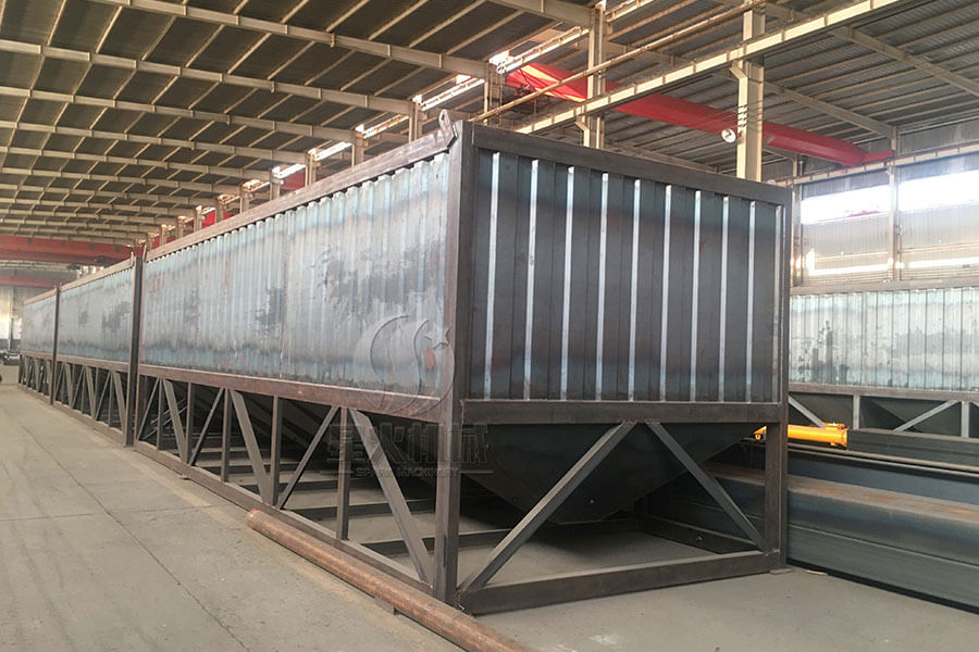 Auxiliary equipment for concrete production, horizontal cement silo equipment for sale - Henan Spark