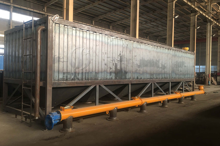 Auxiliary equipment for concrete production, horizontal cement silo equipment for sale - Henan Spark