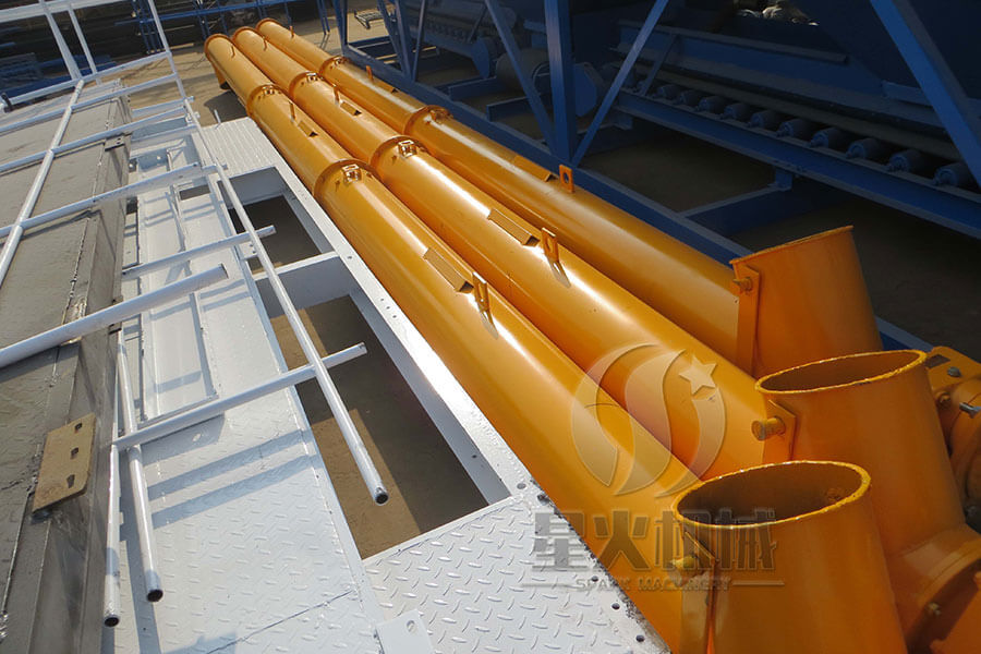 Auxiliary equipment for concrete production, screw conveyor equipment details - Henan Spark