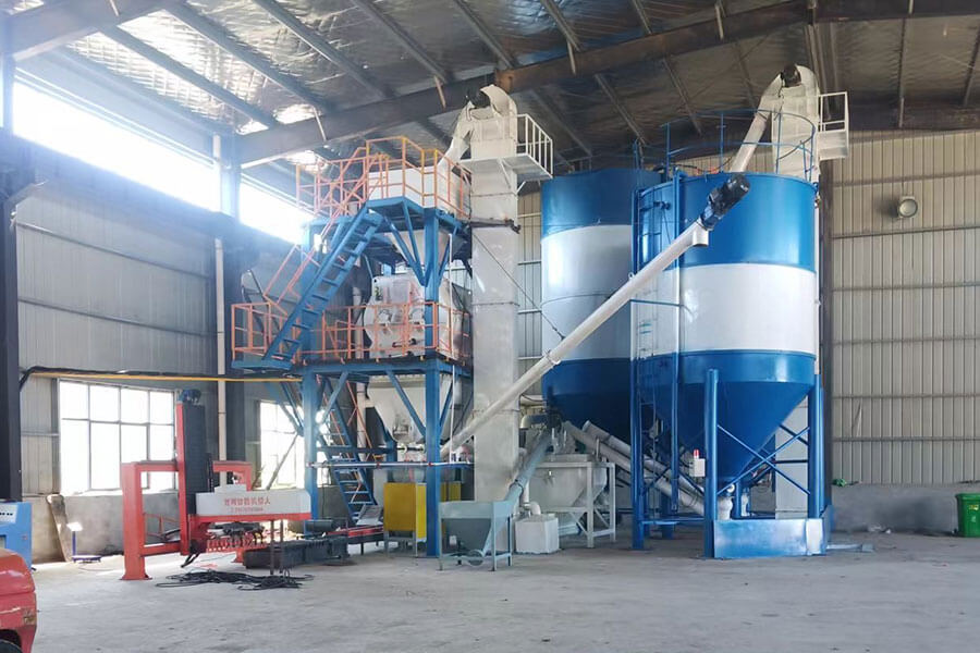 Large dry mortar production line equipment for sale-Henan Spark