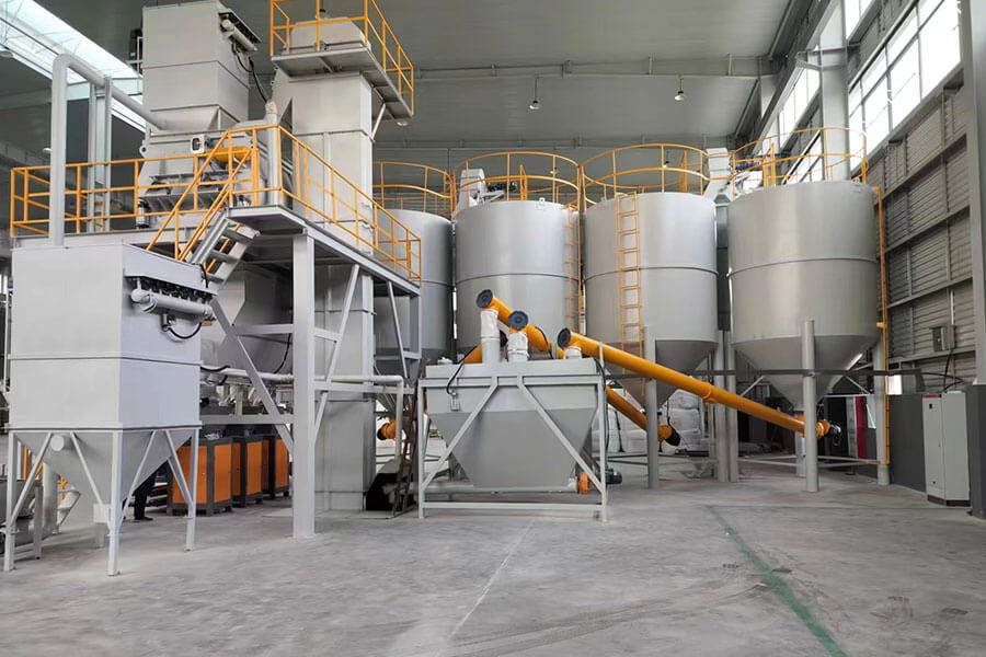 Large dry mortar production line equipment for sale-Henan Spark