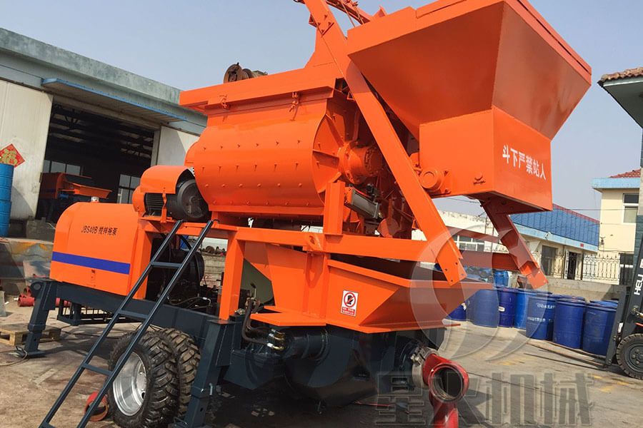 Twin shaft concrete mixing pump equipment for sale - Henan Spark