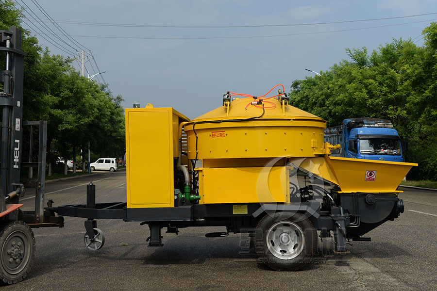 Vertical shaft concrete mixing pump equipment details - Henan Spark