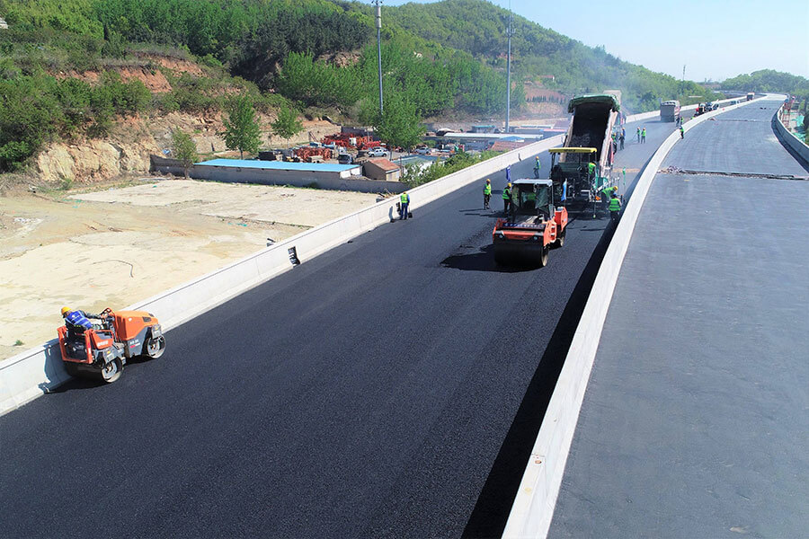 Asphalt mixing plant application field, road paving asphalt-Henan Spark