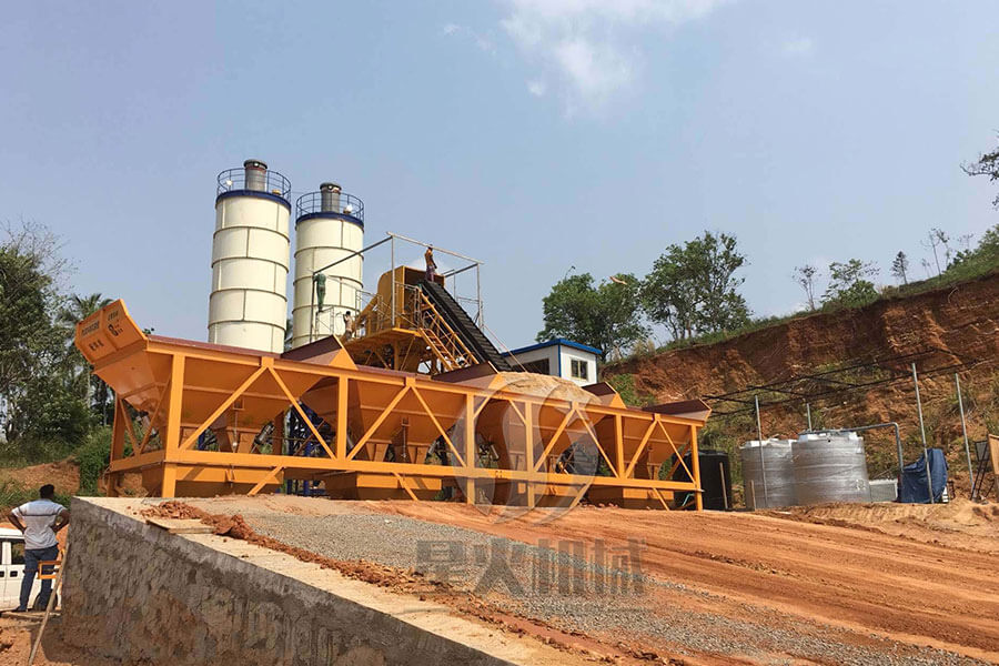 Belt type fixed concrete batching plant for sale-Henan Spark