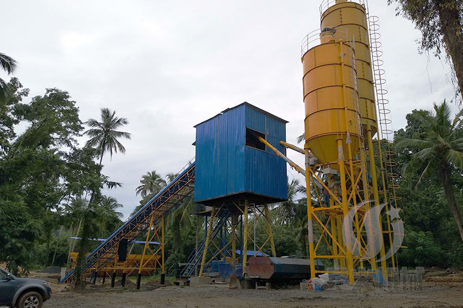 Belt type fixed concrete batching plant for sale-Henan Spark