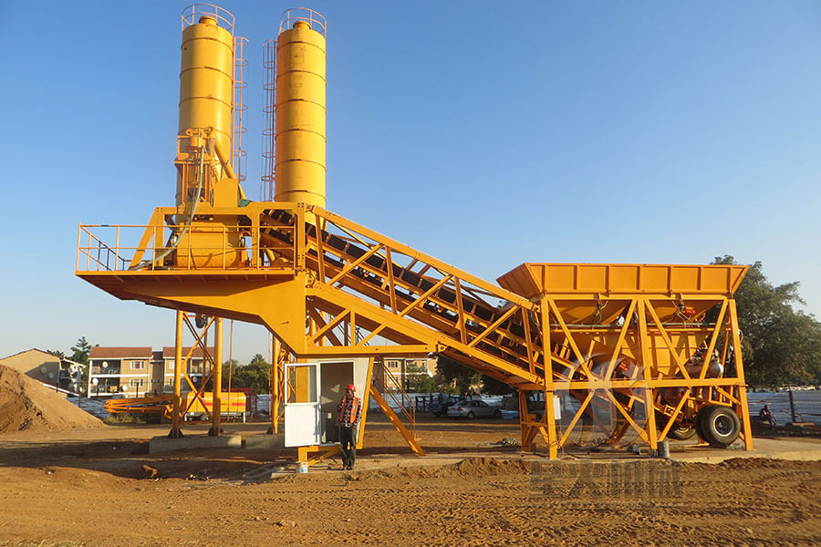 Twin-axis mobile concrete batching plant for sale - Henan Spark