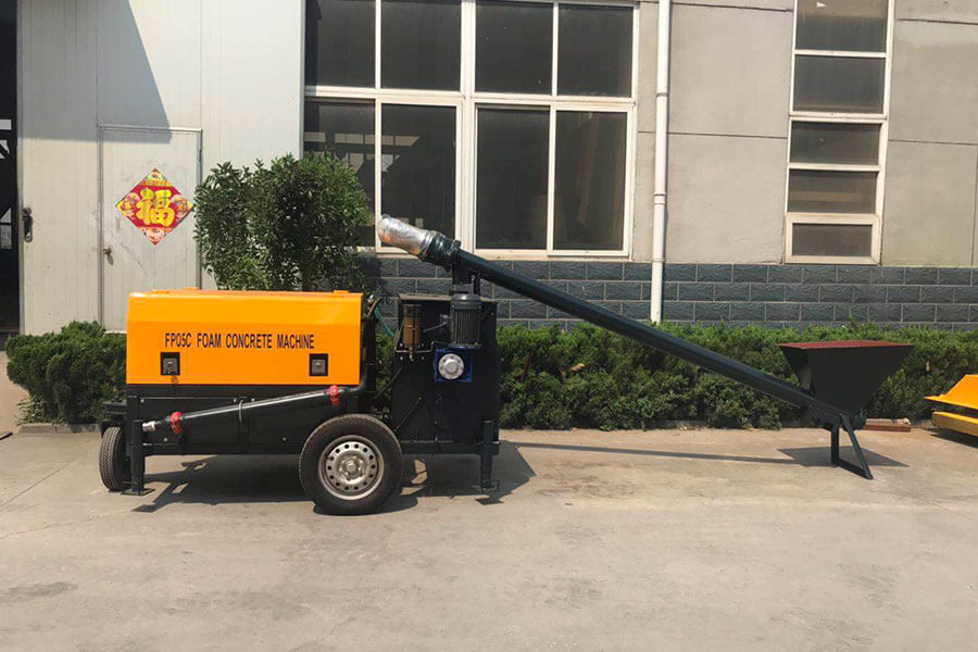 Brickwork Foam Concrete Pump Equipment Details - Henan Spark