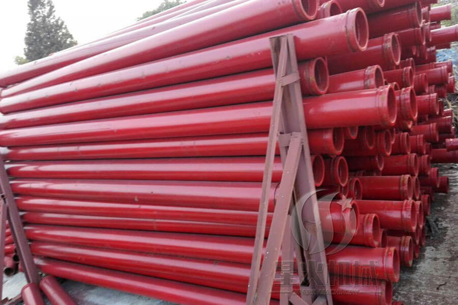 Concrete pump components, concrete pump pipeline display-Henan Spark