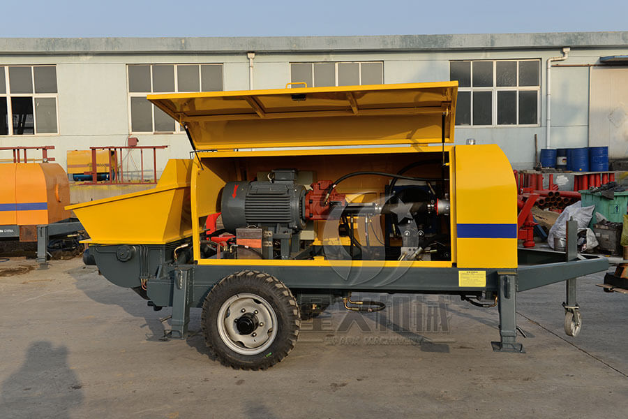Motor powered concrete pump equipment for sale - Henan Spark
