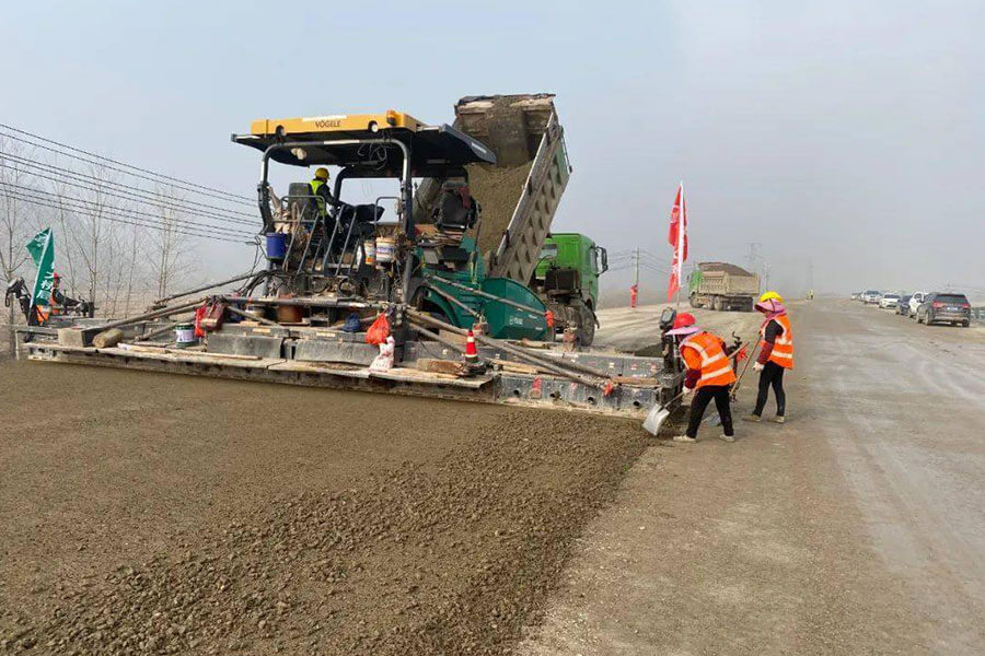 Stabilized soil mixing plant application field, road base paving stabilized soil-Henan Spark