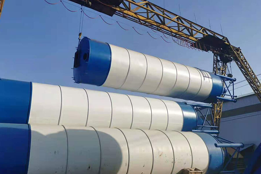 Stabilized soil mixing plant components, cement silo for sale - Henan Spark